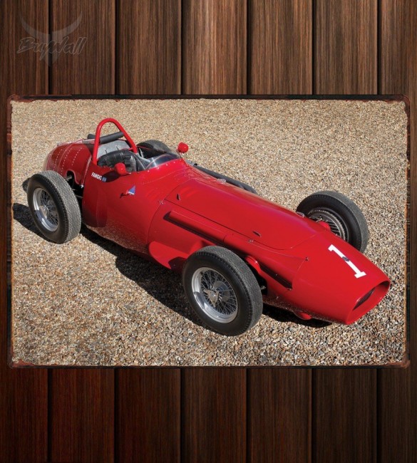 Металлическая табличка Maserati 250F Металлическая табличка Maserati 250F